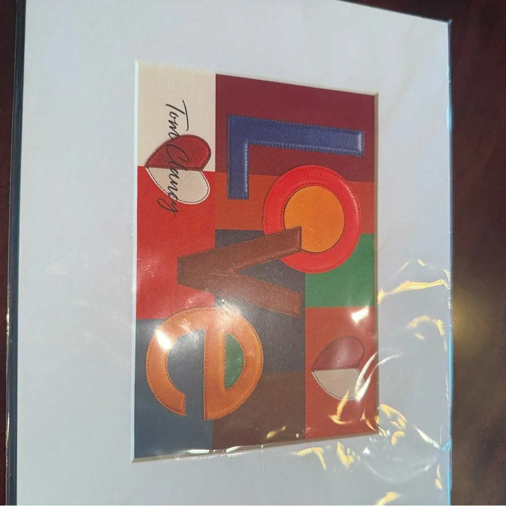 Brighton Tom Clancy Love Print. New still in plastic. Beautiful - Picture 9 of 10